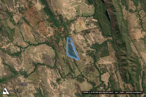 Imagem de satélite de LOTE Nº 05 DO PA CANA BRAVA - LOTE Nº 05 DO PA CANA BRAVA em Unaí - MG