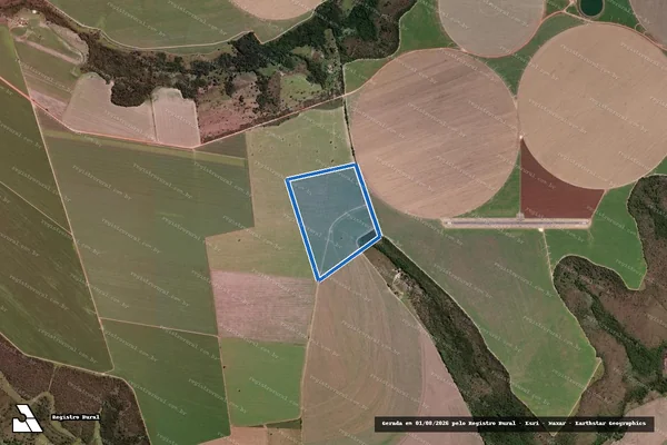 Imagem de satélite de FAZENDA PONTES - Gleba 3-A em Buritis - MG
