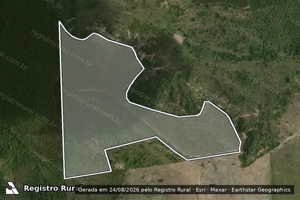 Imagem de satélite de Fazenda Reunidas São Gonçalo - Fazenda Reunidas São Gonçalo ? Gleba C em Entre Rios - BA