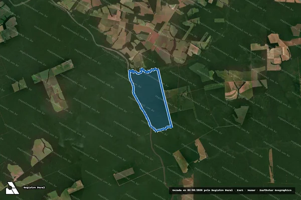 Imagem de satélite de FAZENDA LANG SCHANDLES I - C em Porto dos Gaúchos - MT