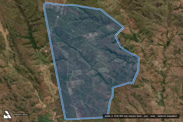 Imagem de satélite de Chapada - Chapada em Angical do Piauí - PI