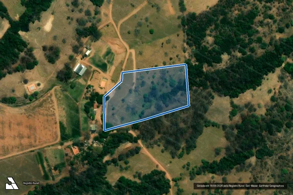 Imagem de satélite de Fazenda Morro do Glória  - Parte 6 em São João Batista do Glória - MG