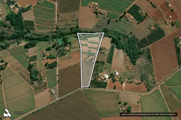 Imagem de satélite de Sítio Barbosão - Parcela 1 em Limeira - SP