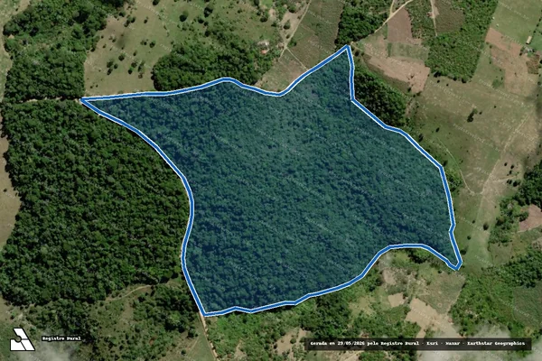 Imagem de satélite de FAZENDA JUÇARA - GLEBA03 em Amargosa - BA