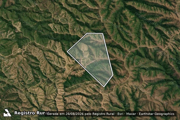 Imagem de satélite de LOTE 73 (PARTE), SITUADO NO LOTEAMENTO DENOMINADO RIO MARANHÃO, LOCALIZADO NA FAZENDA PIQUIZEIRO DA ONÇA. - Parte 1 em Planaltina - GO