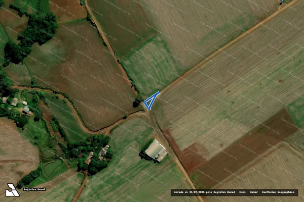 Imagem de satélite de Arcildo Vogt - Propriedade 2 - PARCELA 02 em Chapada - RS