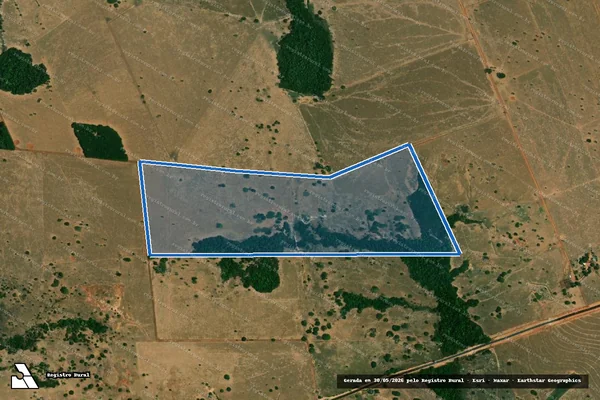 Imagem de satélite de FAZENDA ASSAHI V - Parte 01 em Juara - MT