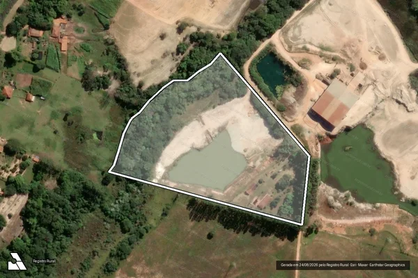 Imagem de satélite de Sitio DACOSI e Santa Marta - Matricula 4002 em Tambaú - SP