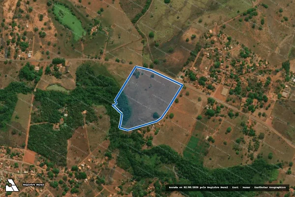 Imagem de satélite de FAZENDA SÃO JOAQUIM - PARTE 02 em Estreito - MA