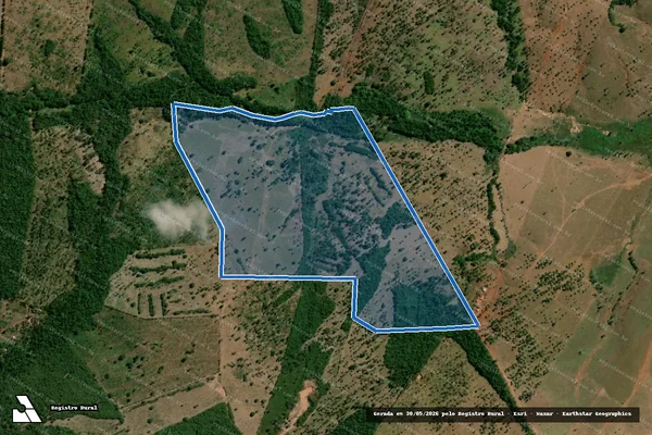 Imagem de satélite de Faz. Canários I Lot. Santana Lt. Único - Parte 2 em Aguiarnópolis - TO