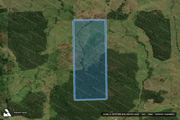 Imagem de satélite de LT 08 DA GL 25 DO P.A.D BURAREIRO - LT 08 DA GL 25 P.A.D BURAREIRO em Cacaulândia - RO