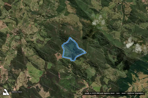 Imagem de satélite de FAZENDA AZAMBUJA - FAZENDA AZAMBUJA em Itaúna - MG