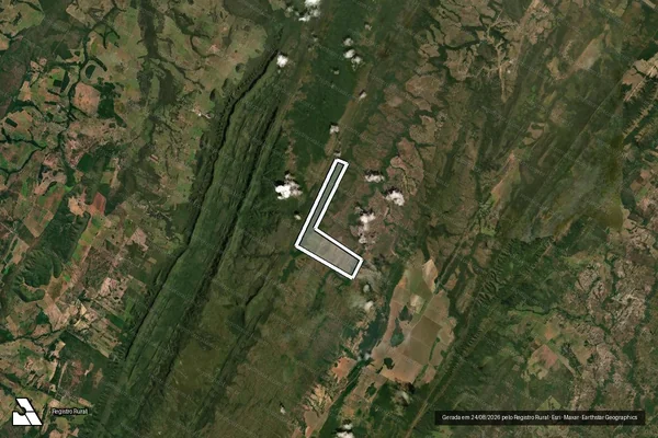 Imagem de satélite de FAZENDA ALVORADA II