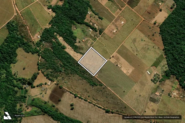 Imagem de satélite de FAZENDA RIO DAS PEDRAS - 043 em Abadiânia - GO