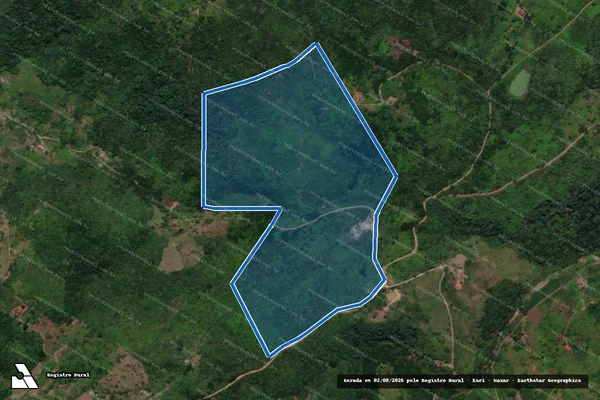 Imagem de satélite de SITIO BOA VISTA - Parte 1 em Alagoa Nova - PB
