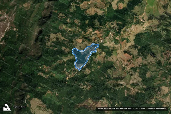 Imagem de satélite de São Jose do Macuco V - Parte 1 em Itabira - MG