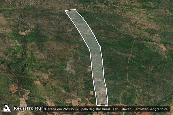 Imagem de satélite de SÍTIO JUAZEIRO QUEIMADO - Parte 1 em São José do Egito - PE