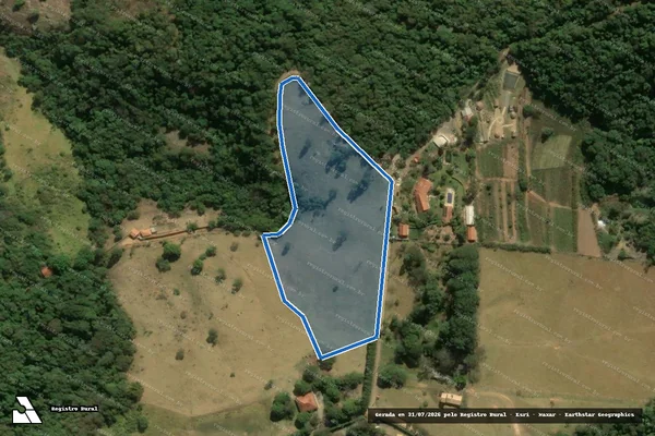 Imagem de satélite de Sitio Santo Amaro II - PARTE 1 em Morungaba - SP