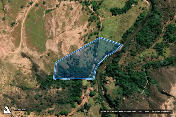 Imagem de satélite de Fazenda Córrego Bonito - PARCELA 01 em Tiros - MG
