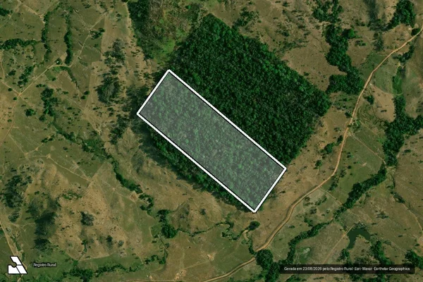 Imagem de satélite de SITIO - SANTA MARIA em Jaru - RO