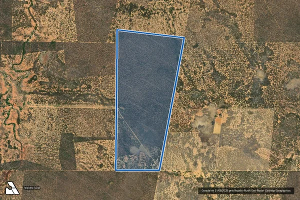 Imagem de satélite de FAZENDA NOVA ESTANCIA - 001 em Itaguaçu da Bahia - BA