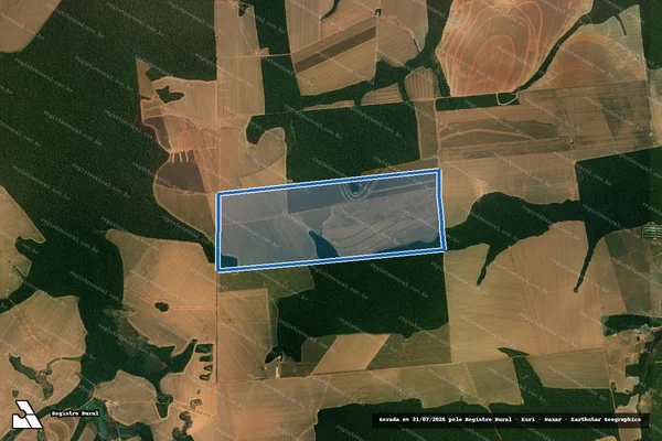 Imagem de satélite de LOTE SÃO MIGUEL - LOTE SÃO MIGUEL em Tapurah - MT