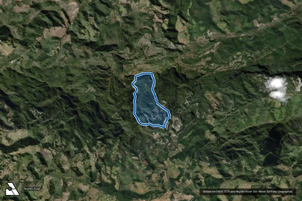 Imagem de satélite de Faz. Funil, São Gabriel e Serra Negra - Parte 1 em Rio Preto - MG