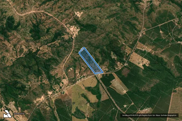 Imagem de satélite de CHACARA OURO VERDE - Parte 1 em Chapada dos Guimarães - MT