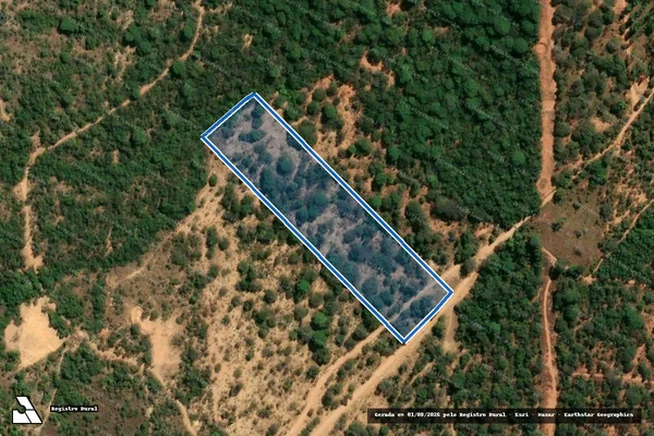Imagem de satélite de Fazenda das Aroeiras - Chácara 03 em Araçaí - MG