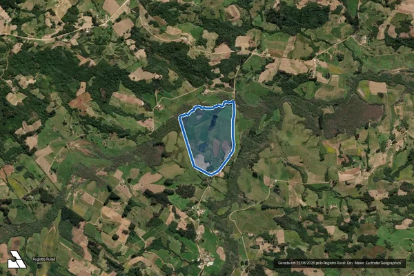 Imagem de satélite de sem denominação - Parte 1 em São Lourenço do Sul - RS