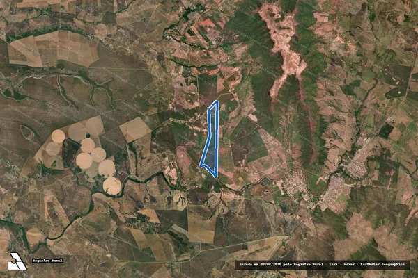 Imagem de satélite de LOTE 41 - 3ª ETAPA - POSSE -GO - Gleba B em Simolândia - GO