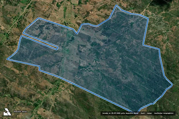 Imagem de satélite de Fazenda Novo Horizonte - Novo Horizonte em São Bento do Trairí - RN