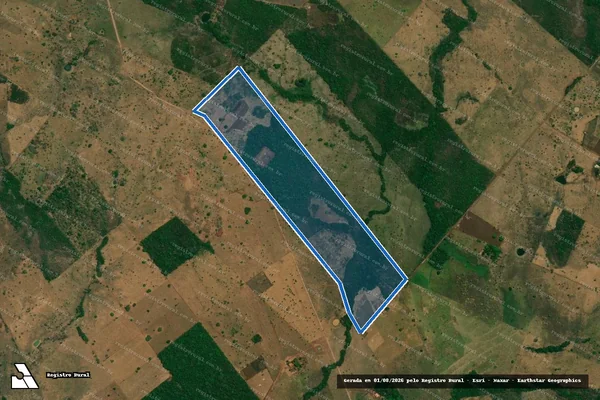 Imagem de satélite de FAZENDA RECANTO FELIZ ? LT. 01 - PARTE 1 em Porto Franco - MA