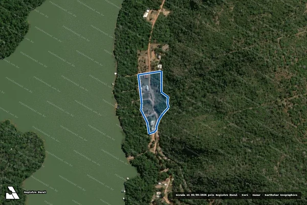 Imagem de satélite de SITIO MORRO DOS SONHOS - Parte 2 em Juscimeira - MT