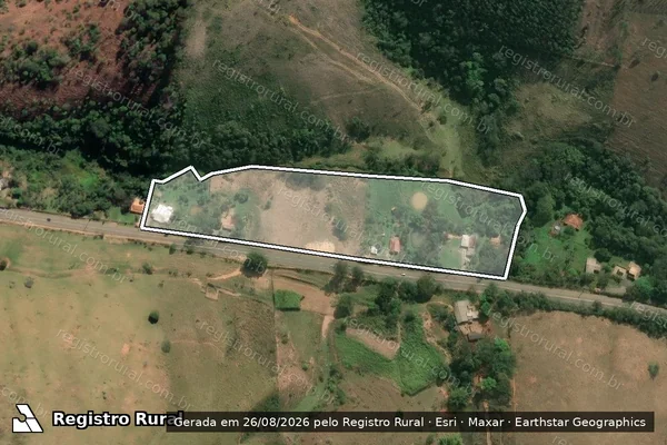 Imagem de satélite de Fazenda Paiol – 2 / PARTE 2 em Cachoeira Paulista - SP