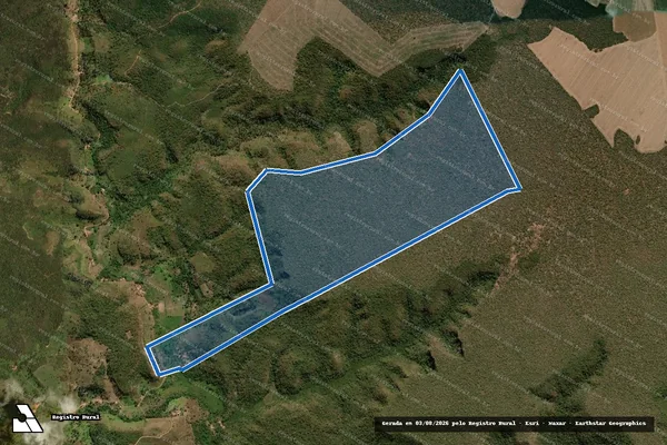 Imagem de satélite de FAZENDA JANAUÍ - Gleba DESMEMBRAMENTO em Loreto - MA