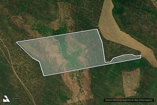 Imagem de satélite de FAZENDA VÃO DO CANTO - Parte 2 em Mirador - MA