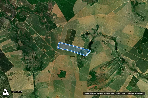Imagem de satélite de FAZENDA LAGINHA - FAZENDA VITÓRIA em Montanha - ES