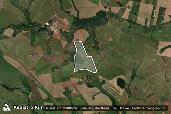 Imagem de satélite de FAZENDA SANTA BARBARA - GLEBA A em Araras - SP