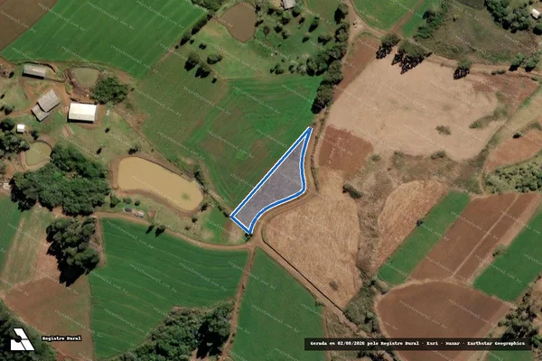 Imagem de satélite de PA CONQUISTA DOS PALMARES I - LOTE 09 ? C em Lebon Régis - SC