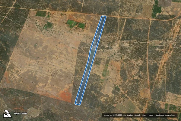 Imagem de satélite de Sitio Juá (L-004) - L-004F em Petrolina - PE