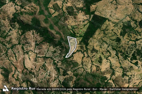 Imagem de satélite de Lote 01 ? Projeto de Assentamento Engenho Velho - Lote 01 ? Gleba B em Goiás - GO