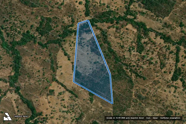 Imagem de satélite de FAZENDA RONCADOR - 001 em Goiás - GO