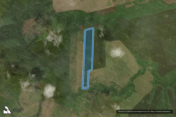 Imagem de satélite de Fazenda Elo Perdido - Fazenda Elo Perdido-Parte 1 em Açailândia - MA
