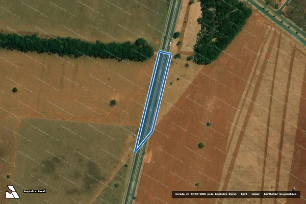 Imagem de satélite de FAZENDA VARGEM BONITA em Senador Canedo - GO