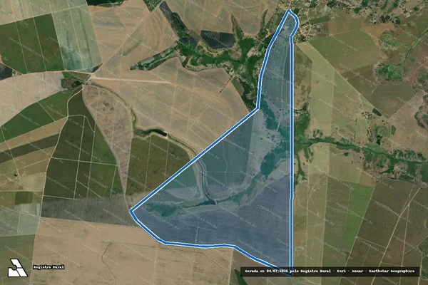 Imagem de satélite de FAZENDA CANA BRAVA - PARTE 1 em Anadia - AL
