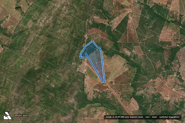 Imagem de satélite de Lote 59 - Projeto de Assentamento Salvador Allende - Gleba A em Porangatu - GO
