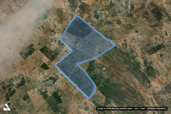 Imagem de satélite de FAZENDA FONTE VELHA - Parte 1 em Santaluz - BA