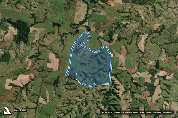 Imagem de satélite de FAZENDA SANTA AMÉLIA / FAZENDA SANTA MARIA em Tietê - SP