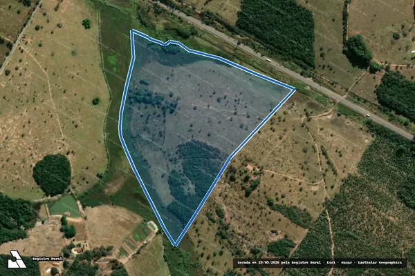 Imagem de satélite de FAZENDA MALAQUIAS / ANGICOS - Parcela 1 em Araújos - MG